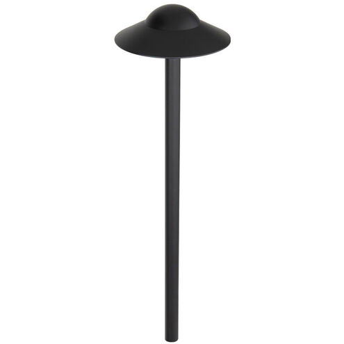 Canopy 12 6.5 watt Black Path Lighting in 3000K, Path and Area Light, WAC Landscape