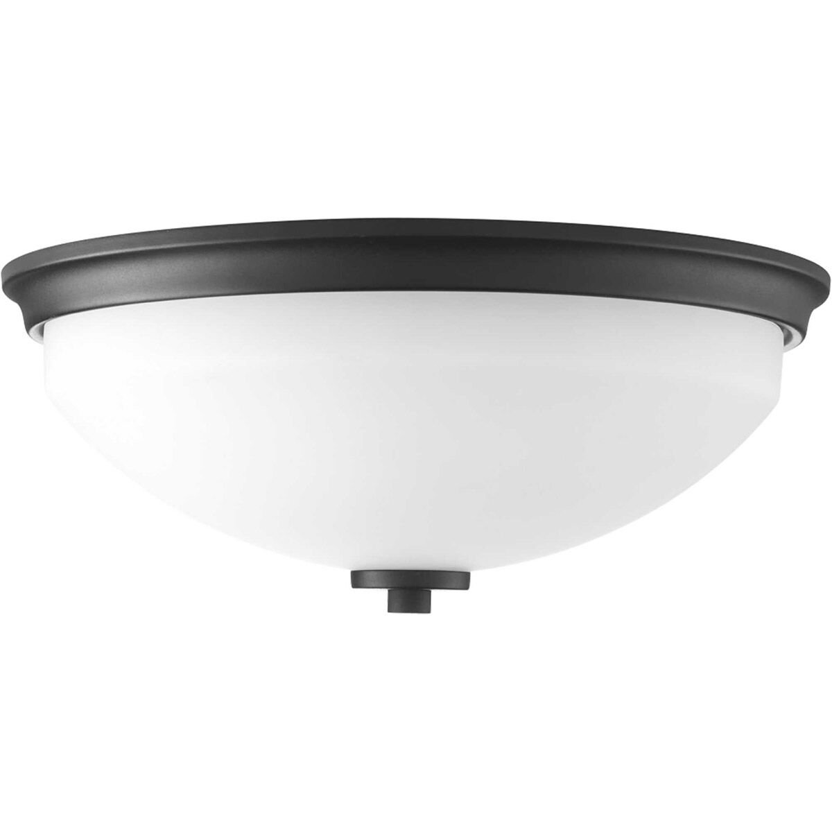Replay 2 Light 14 inch Black Flush Mount Ceiling Light