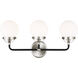 Ian K. Fowler Cafe LED 21.75 inch Brushed Nickel Wall Bath Fixture Wall Light