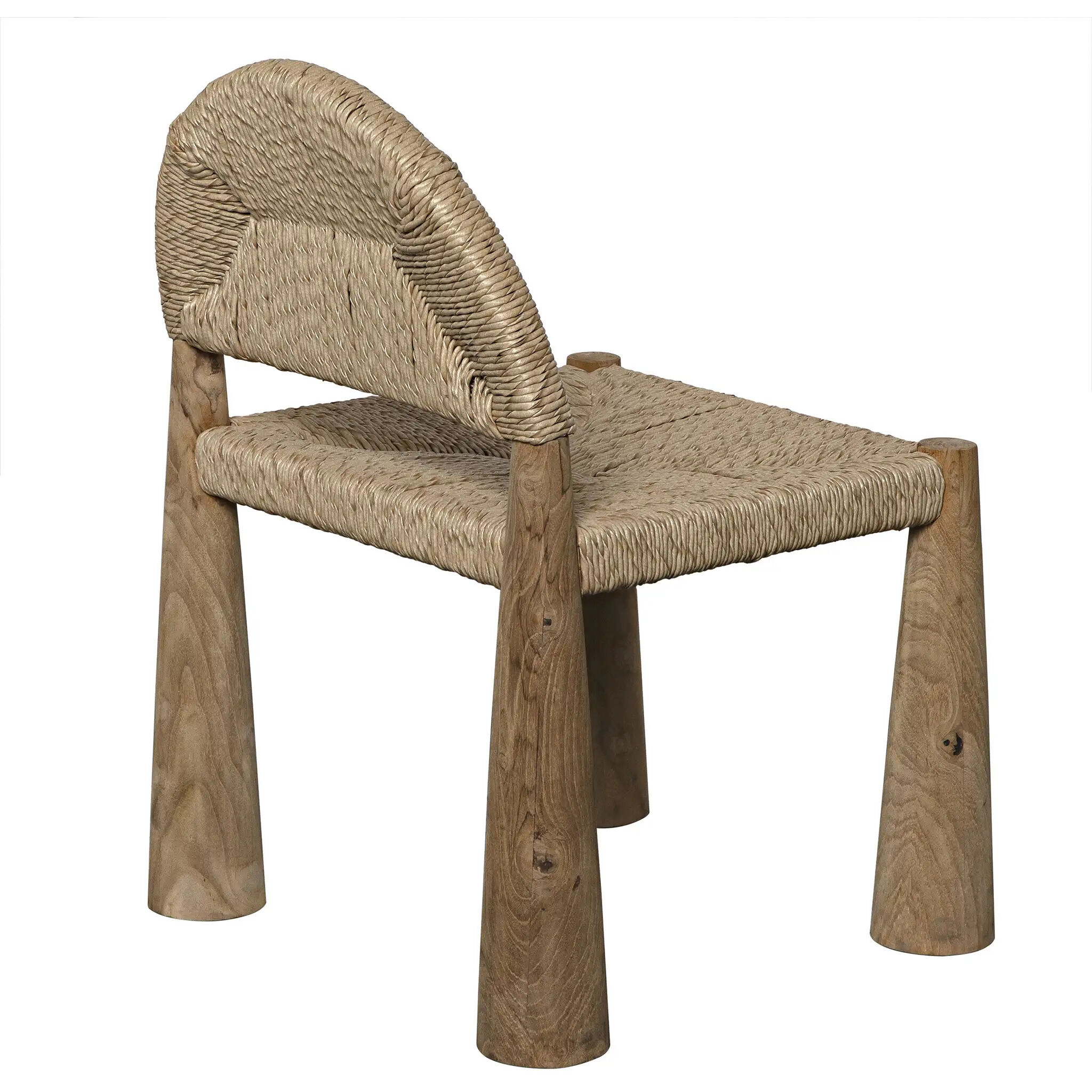 Laredo Clear Coat Flat Dining Chair