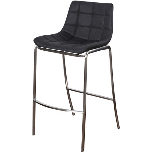 Gemma 41 inch Black Bar Stool, No Arms