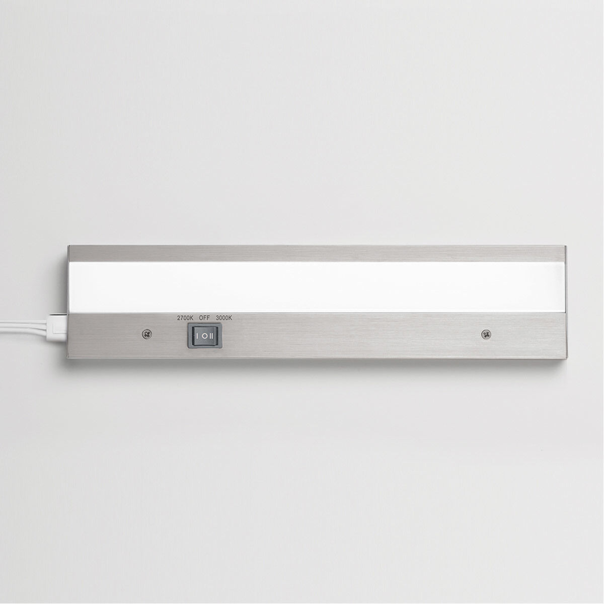 Undercabinet AND Task 120 LED 12 inch Brushed Aluminum Light Bar