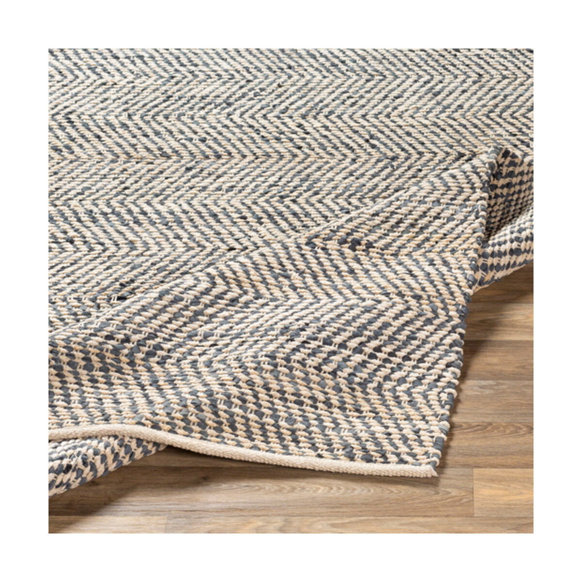 Giovanni 36 X 24 inch Charcoal/Cream Rugs, Rectangle