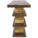 Robin Baron 60 inch Natural and Gold Console Table