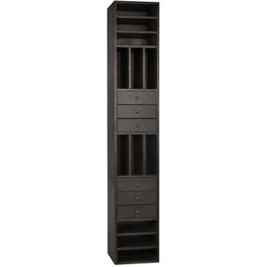 Tubula Ebony Walnut Bookcase