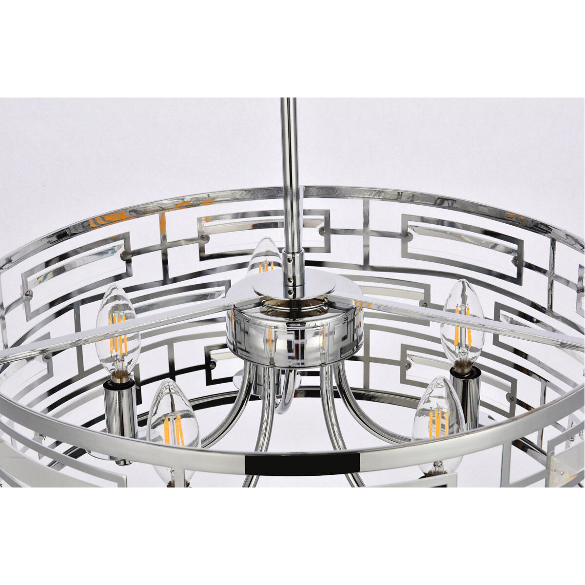 Kennedy 5 Light 19 inch Chrome Pendant Ceiling Light