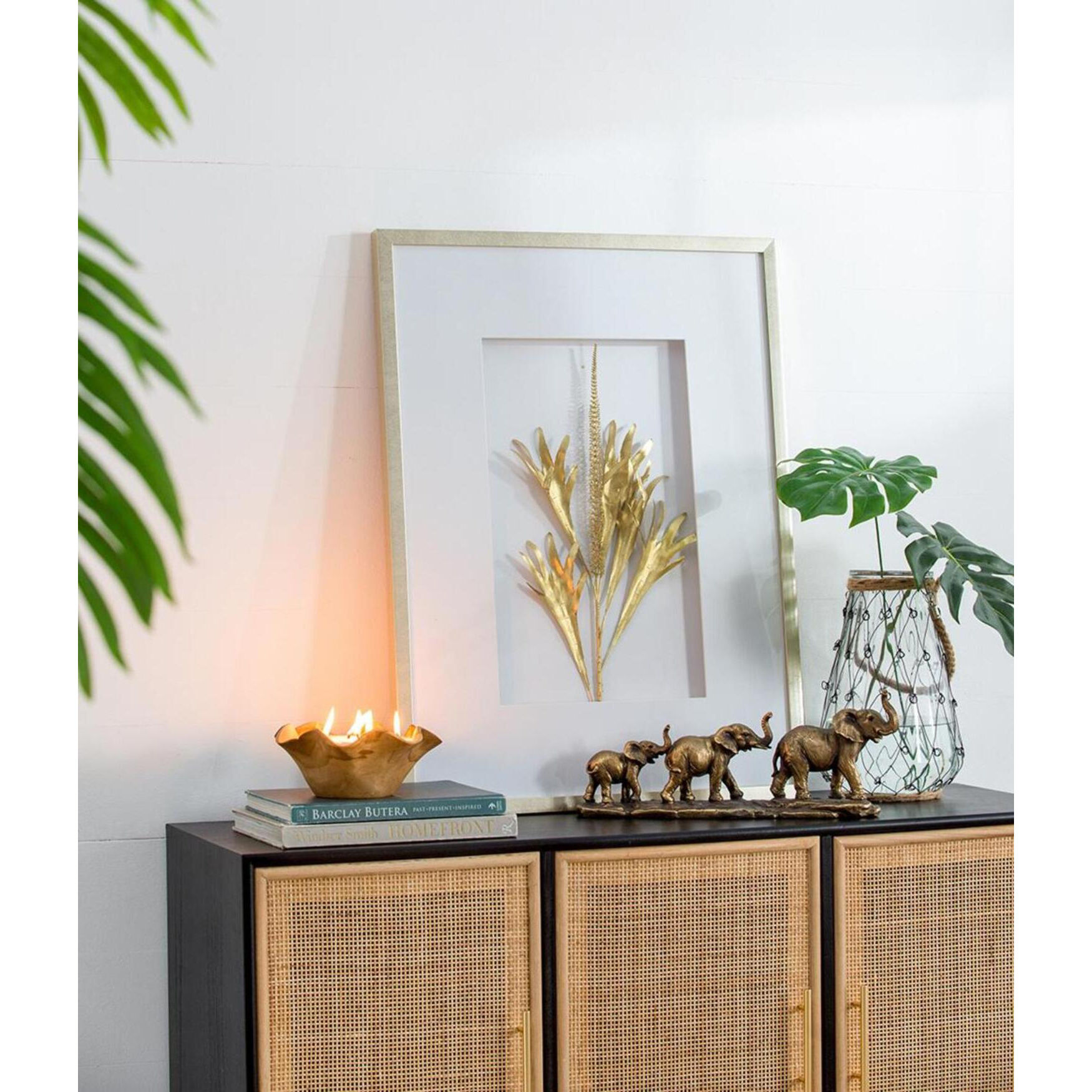 Botanical Gold Wall Art