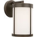 Luning 1 Light 10 inch Antique Bronze Outdoor Wall Lantern, Small