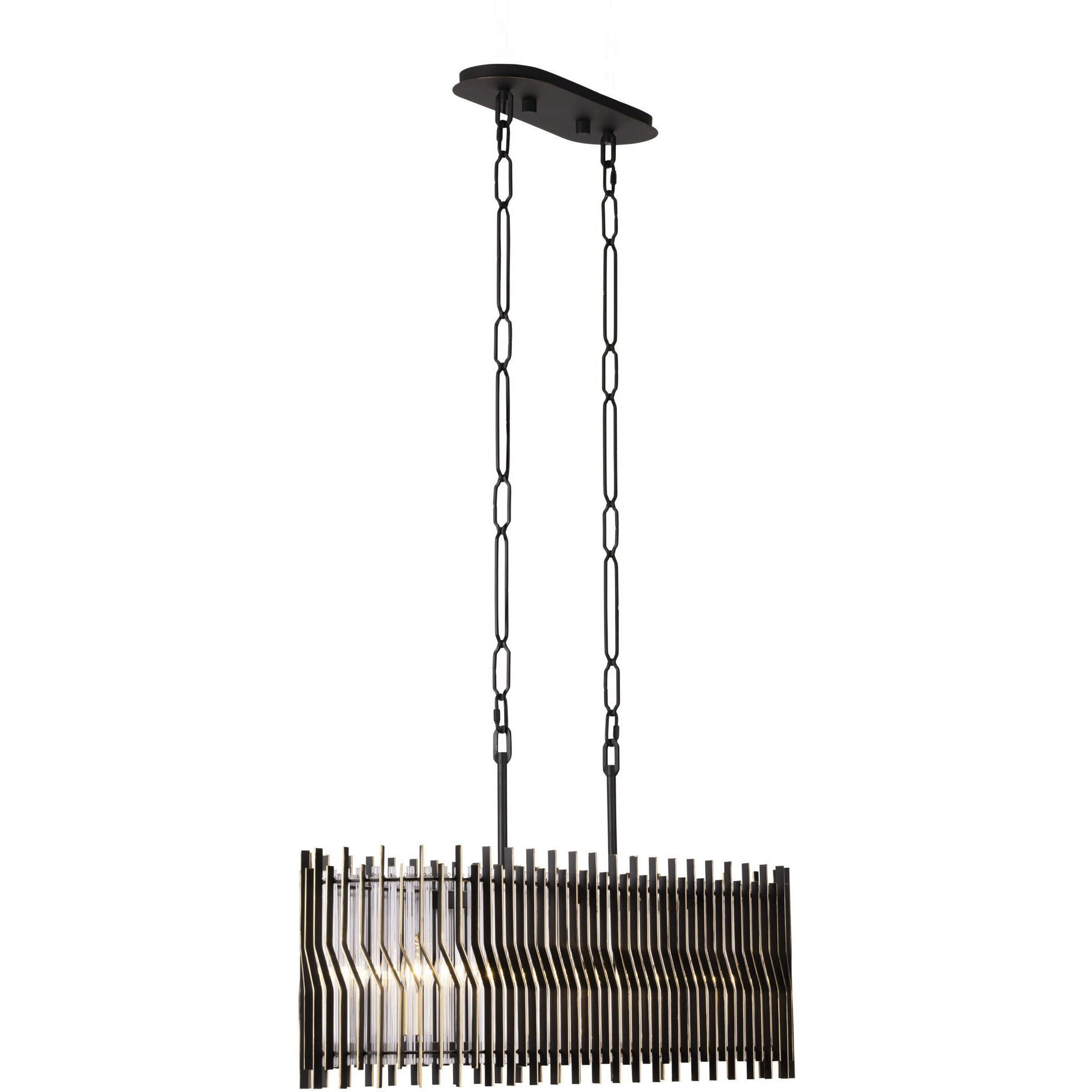 Park Row Linear Pendant Ceiling Light, Smithsonian Collaboration