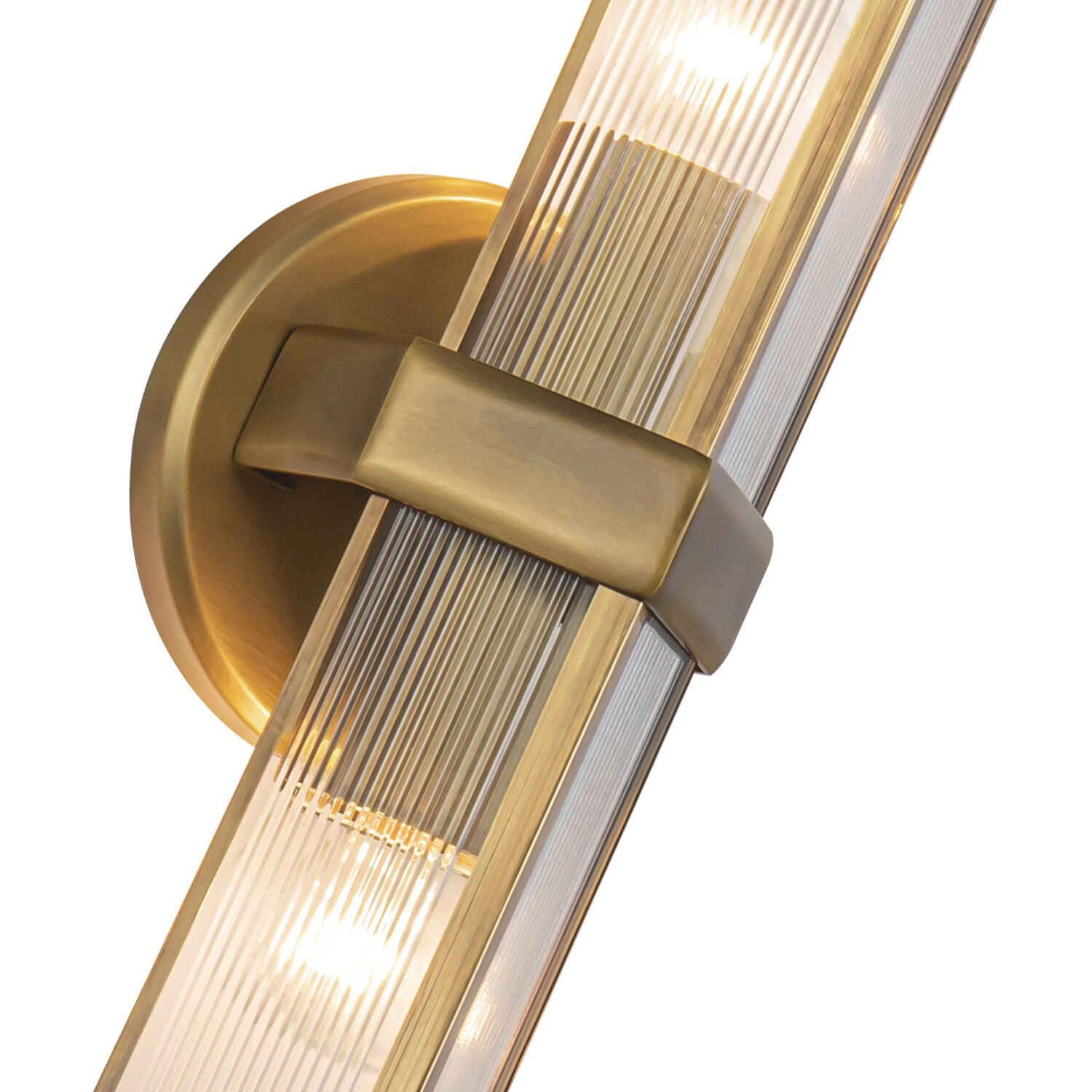 Cairo Wall/Vanity Light Wall Light in Vintage Brass