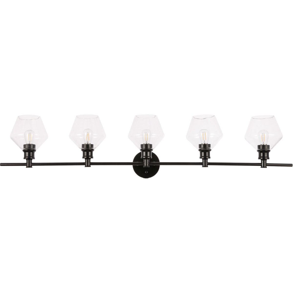 Rochester 5 Light 47 inch Black Wall sconce Wall Light