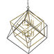 Euclid 10 Light 41.5 inch Olde Brass and Bronze Chandelier Ceiling Light
