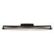 Clodagh Shuffle LED 18.4 inch Nightshade Black Flush Mount Ceiling Light