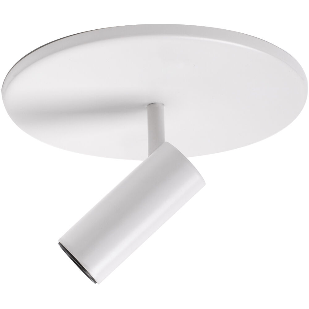 Downey LED 4.38 inch White Semi-Flush Mount Ceiling Light