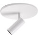 Downey LED 4.38 inch White Semi-Flush Mount Ceiling Light