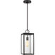 Drew & Jonathan Scott Howell 1 Light 7 inch Textured Black Outdoor Pendant Lantern