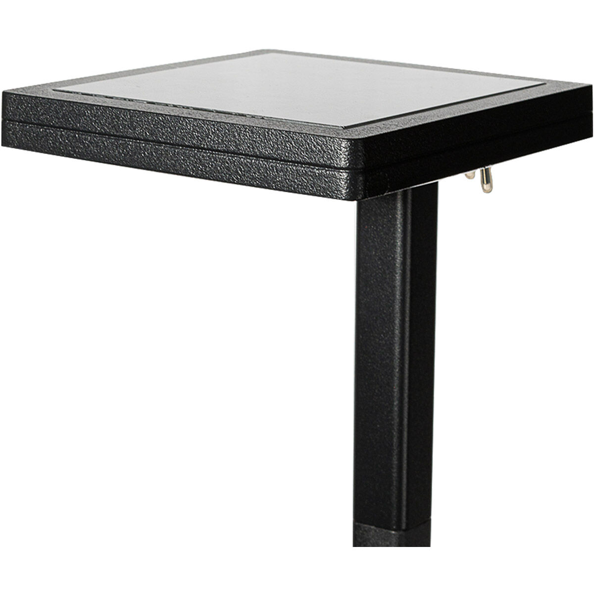 Contemporary Square Black Path Light, Solar