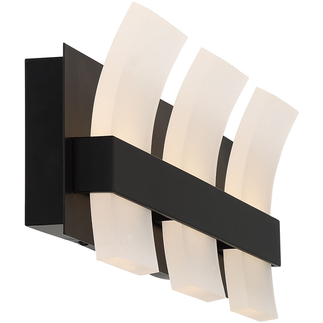 Cambridge LED 21.25 inch Black Vanity Light Wall Light