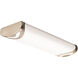 Boomerang LED 9 inch Brushed Nickel Flush Mount Ceiling Light