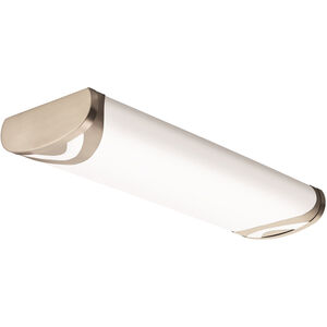 Boomerang LED 9 inch Brushed Nickel Flush Mount Ceiling Light