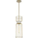 Park Slope 1 Light 8 inch Nouveau Gold Mini Pendant Ceiling Light