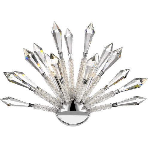 Soleia 2 Light 9.63 inch Chrome Wall Sconce Wall Light in 5