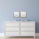 Abstract Collection Blue Framed Art