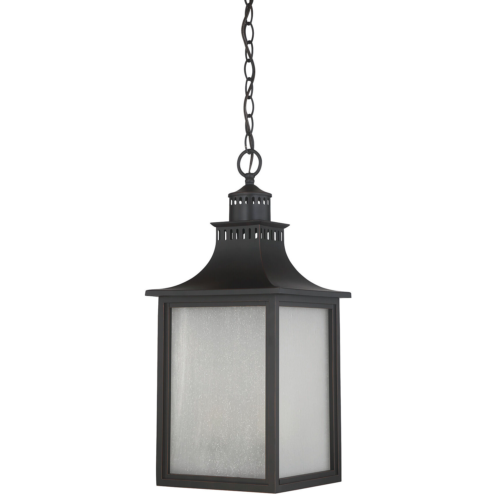 Monte Grande 3 Light 10 inch English Bronze Outdoor Hanging Lantern