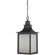 Monte Grande 3 Light 10 inch English Bronze Outdoor Hanging Lantern