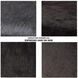Leather and Hide 18 inch Espresso Hide w/ Dark Brown Stitching Ottoman