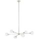 Helena 6 Light 18.5 inch Polished Nickel Chandelier Ceiling Light