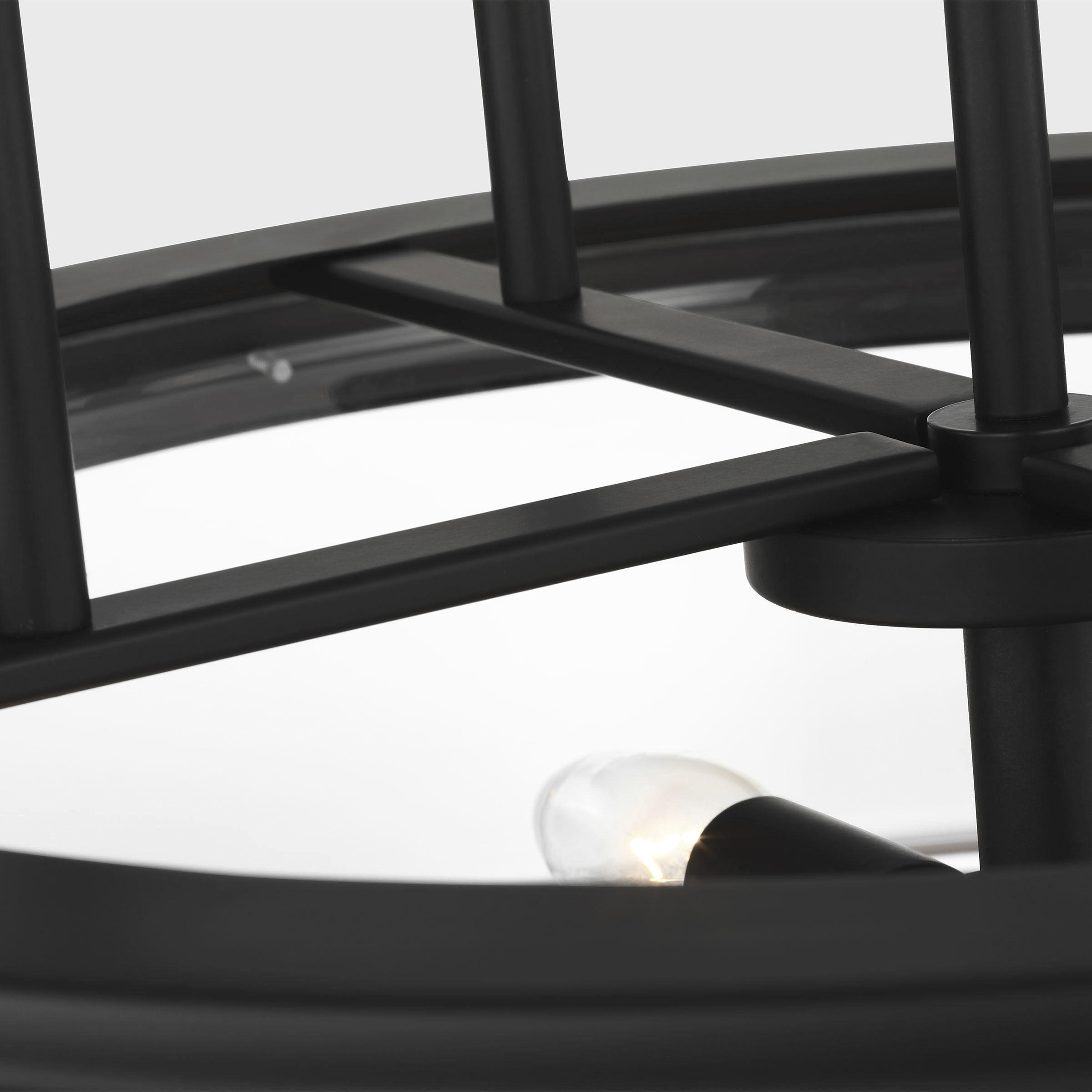 Anders 4 Light 20 inch Midnight Black Pendant Ceiling Light