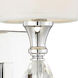 Evi 1 Light 4.5 inch Chrome Wall Sconce Wall Light