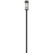 Fortis 2 Light 120 inch Sand Black Outdoor Post Mounted Fixture