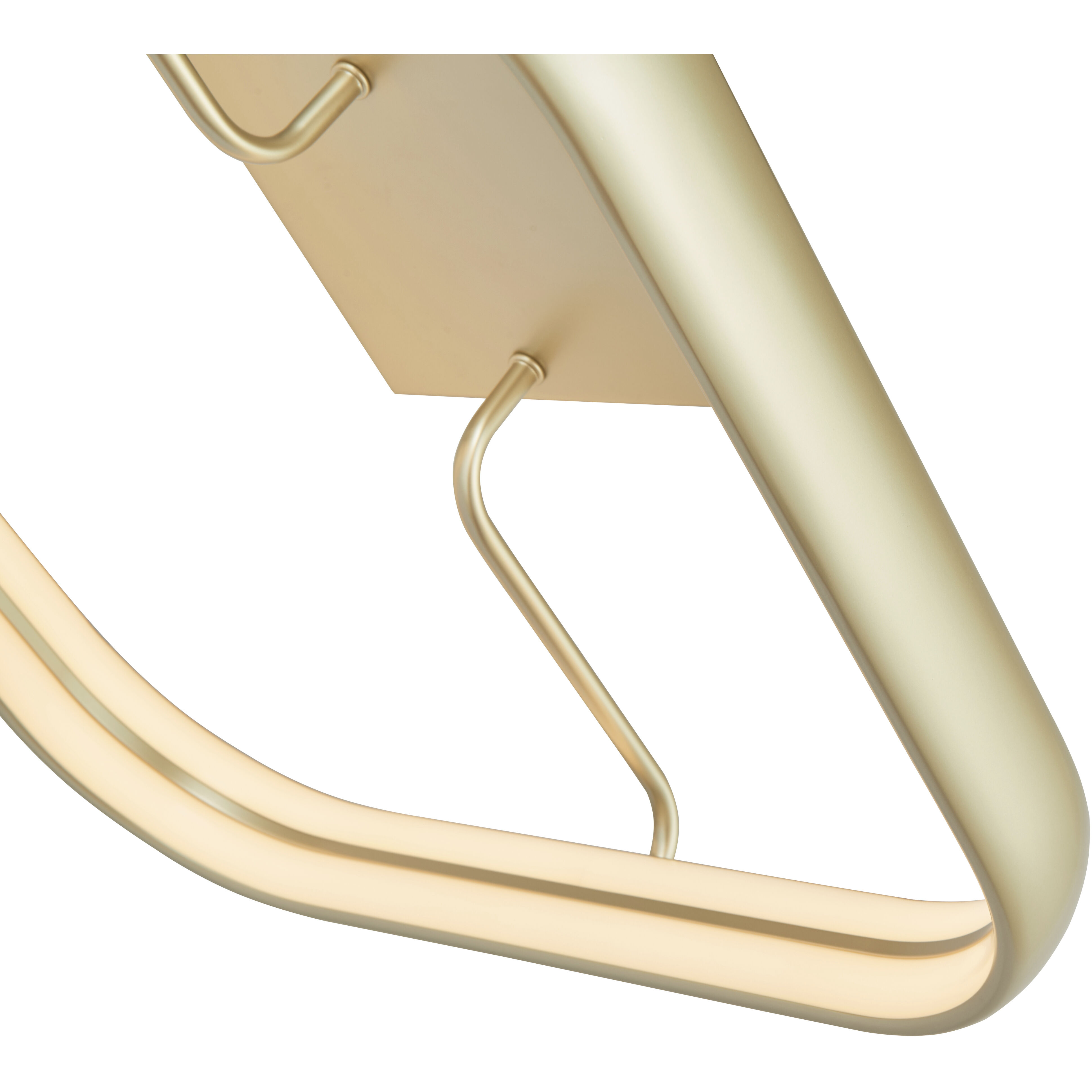 Rave LED 18 inch Gold Flush Mount Ceiling Light