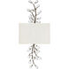 Crystal Bud 1 Light 12 inch Cupertino ADA Wall Sconce Wall Light, Tall