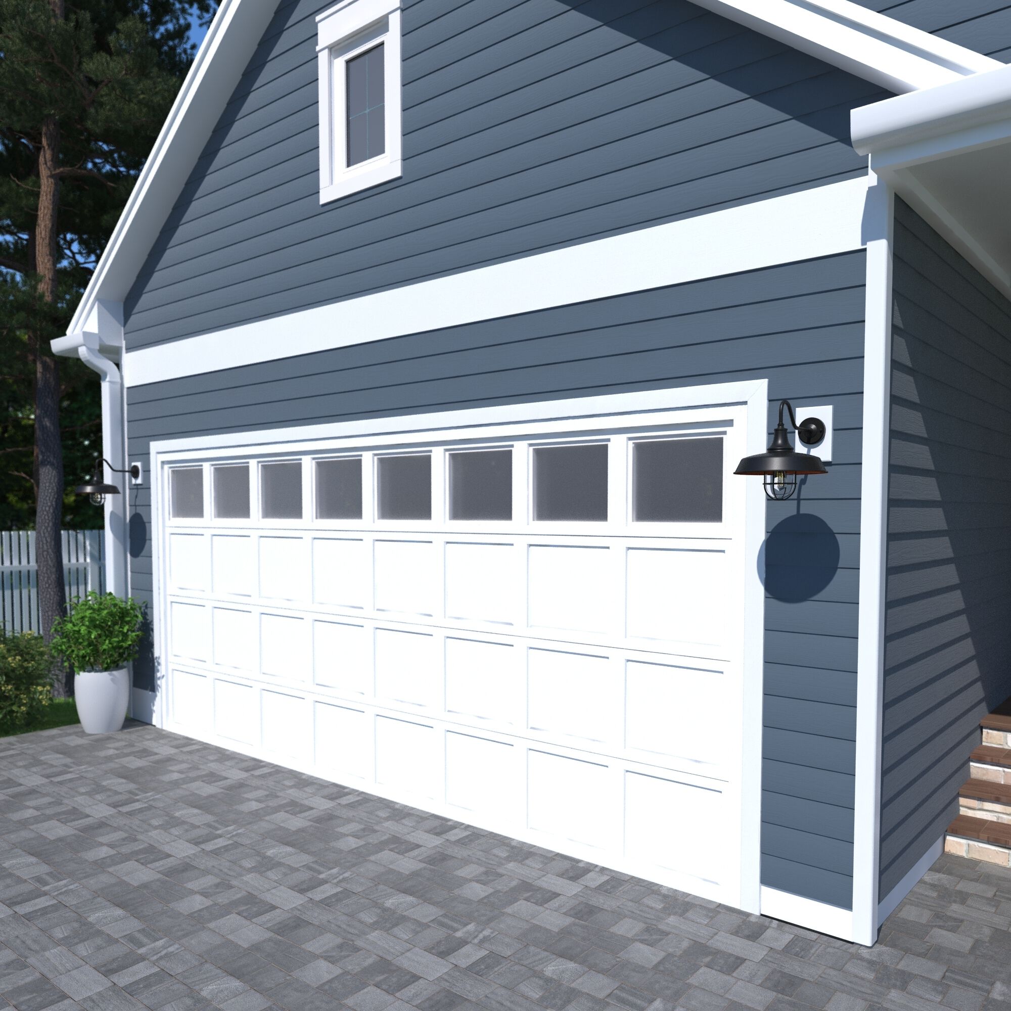 Dorado LED 16.75 inch Dark Bronze and Light Gold Outdoor Wall