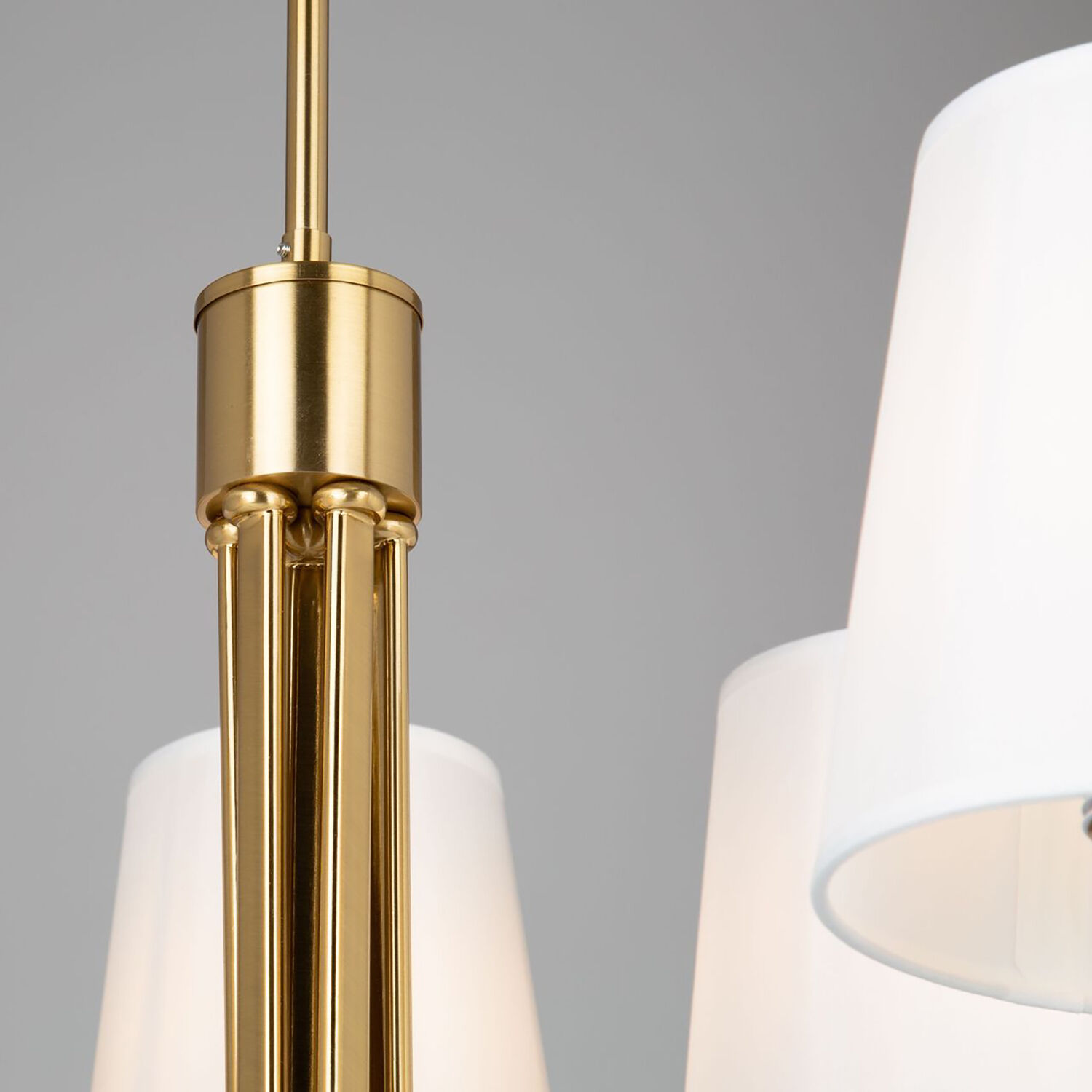 Rhythm LED 27.6 inch Brushed Gold Chandelier Ceiling Light