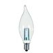 Lumos LED CA8 Candelabra E12 1 watt 120V 2700K Light Bulb