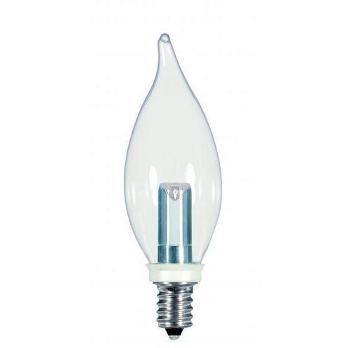 Lumos LED CA8 Candelabra E12 1 watt 120V 2700K Light Bulb