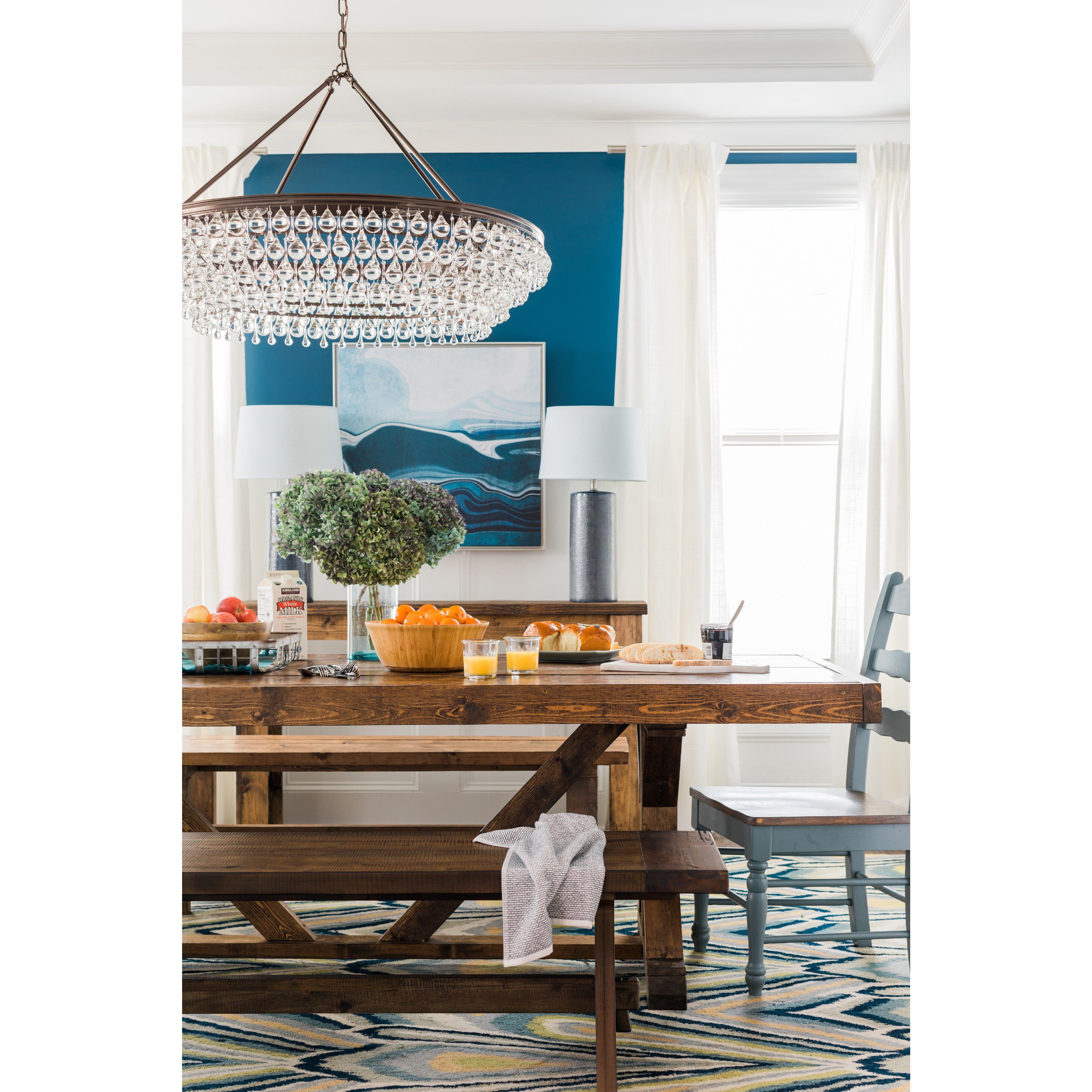 Calypso 8 Light 40 inch Vibrant Bronze Chandelier Ceiling Light