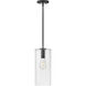 Lane LED 7 inch Black Pendant Ceiling Light