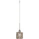 Eternity Jewelry LED 3 inch Brushed Nickel Pendant Ceiling Light