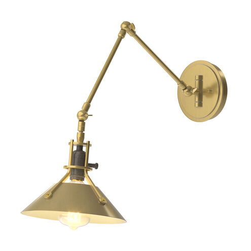 Henry 1 Light 9.2 inch Modern Brass and Modern Brass Sconce Wall Light