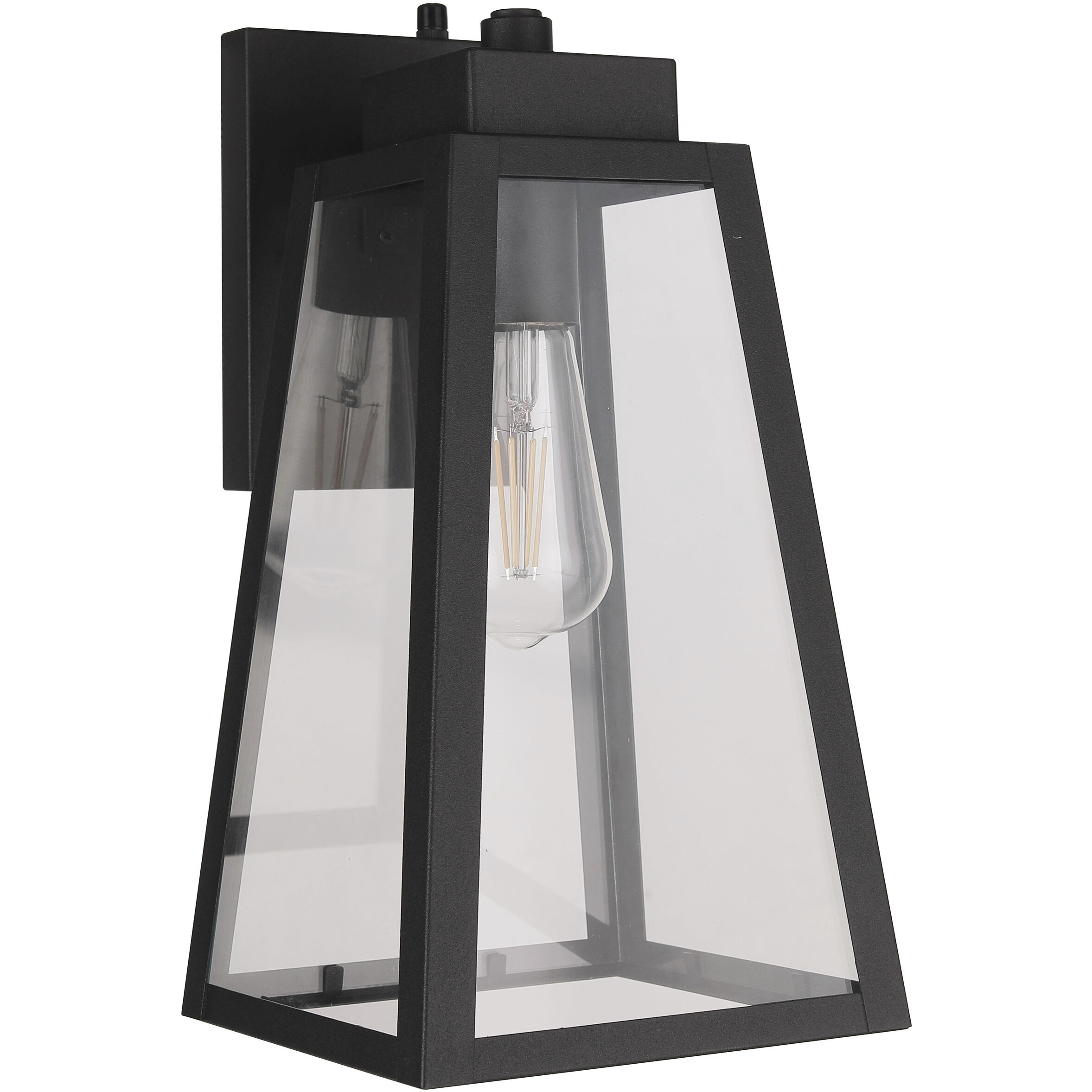 Sorano 1 Light 13.88 inch Textured Black Outdoor Wall Lantern