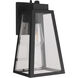 Sorano 1 Light 13.88 inch Textured Black Outdoor Wall Lantern