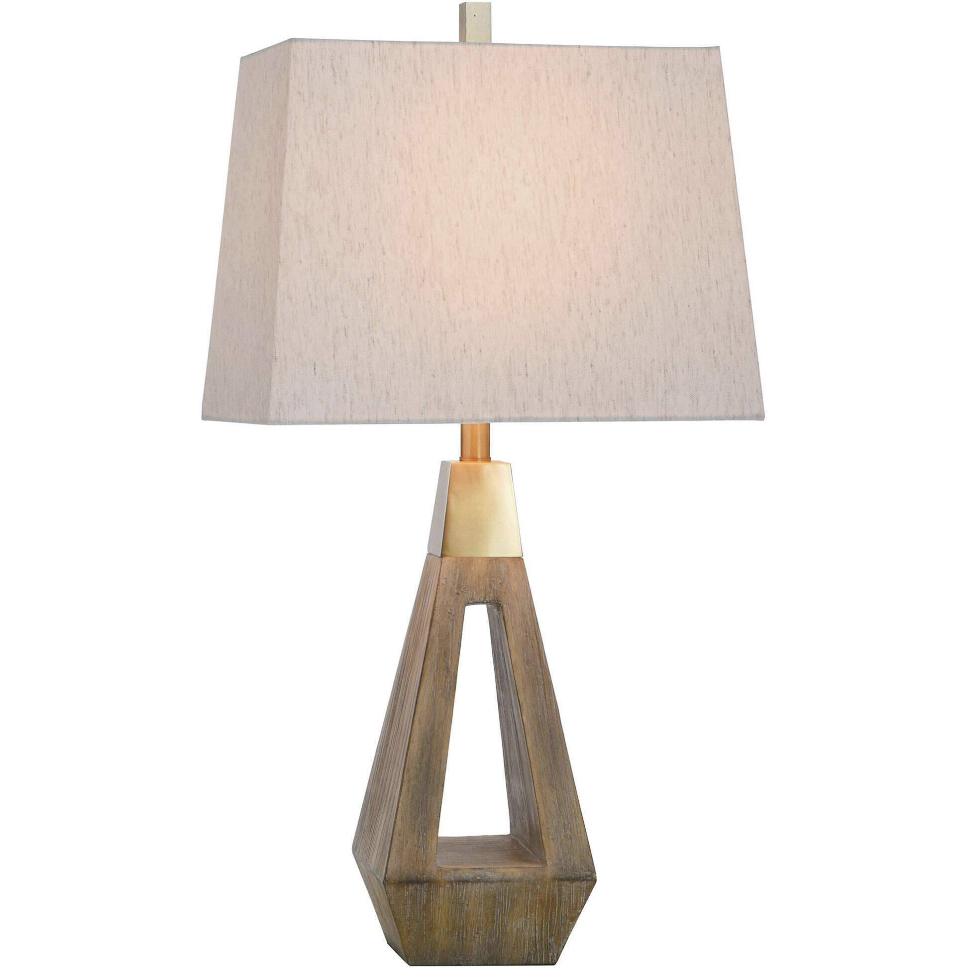 Roanoke 30 inch 100.00 watt Brown Brushed Table Lamp Portable Light