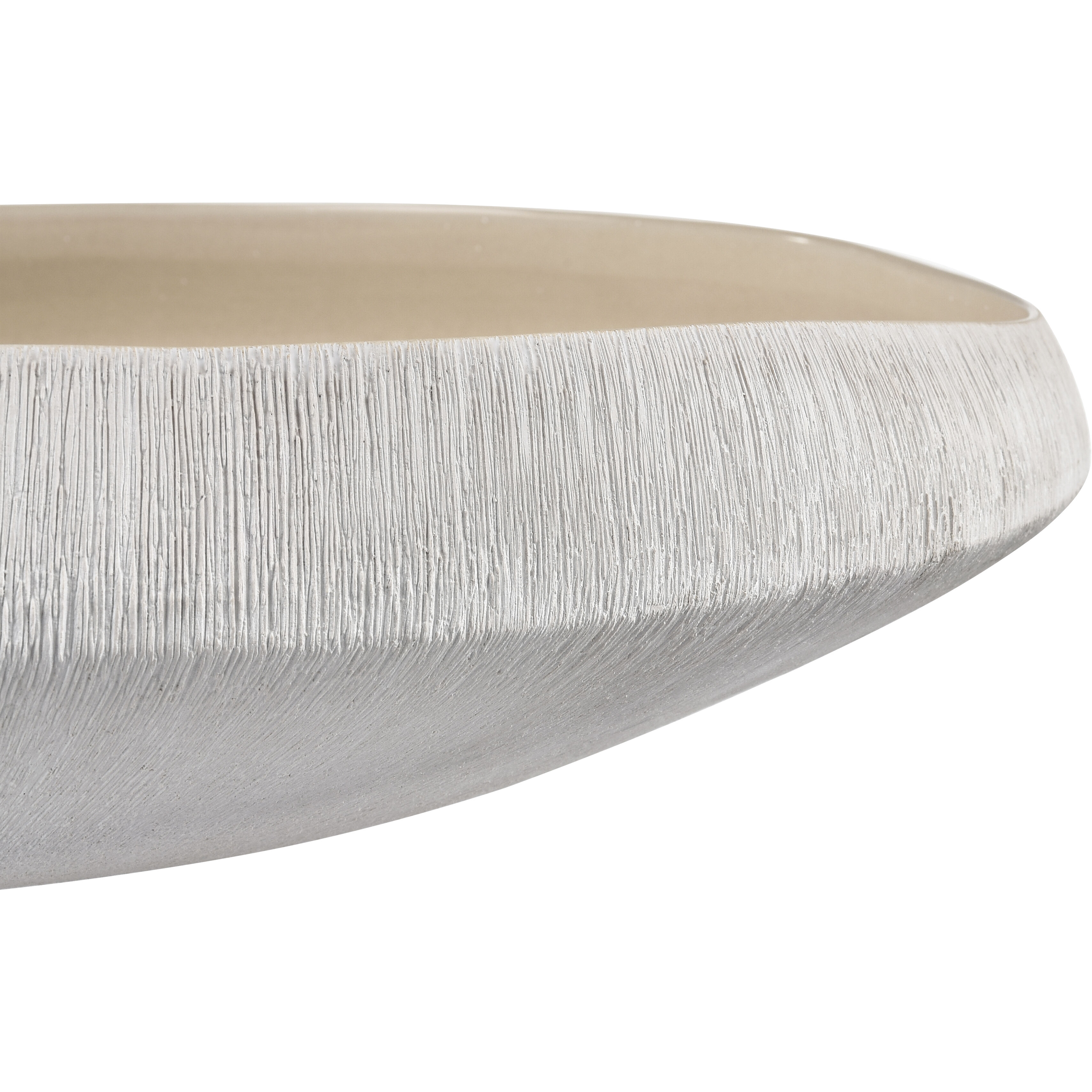 Greer 17.5 X 4 inch Bowl in Beige