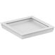 Cylinder Lens White Square Cylinder Cover