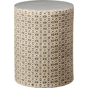 Charlotte 18 X 13 inch Cream and Grey Side Table